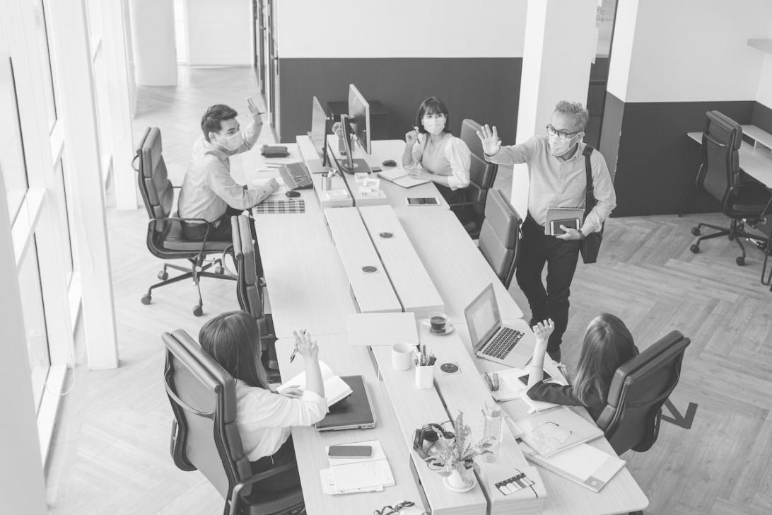 Online-Bildungsplattform in Aktion